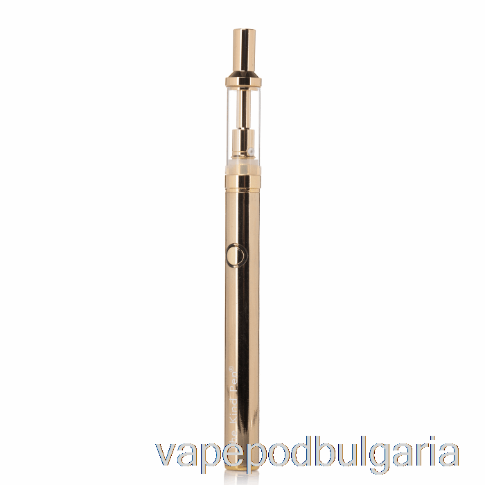 Vape Bulgaria The Kind Pen Slim 510 Vaporizer Kit Gold